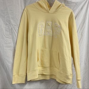 Yellow Gap Logo Hoodie L